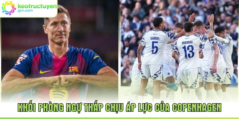 Khối phòng ngự thấp chịu áp lực của Copenhagen